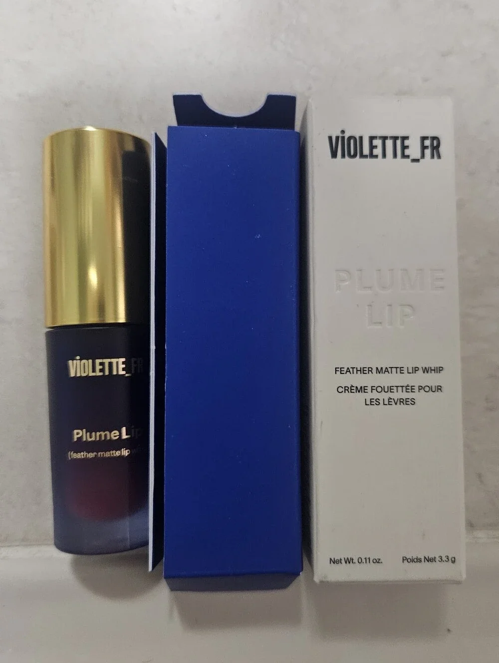 NWT Violette_FR Plume Lip Moisturizing Feather Matte Lip Whip